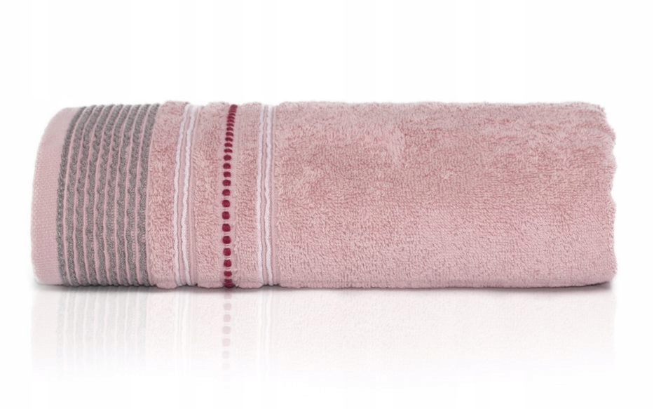 

Ręcznik 30x50 myjka Fabio frotte różowy pudrowy