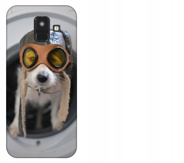 

Etui pokrowiec Samsung Galaxy A6 2018 Jack Russell