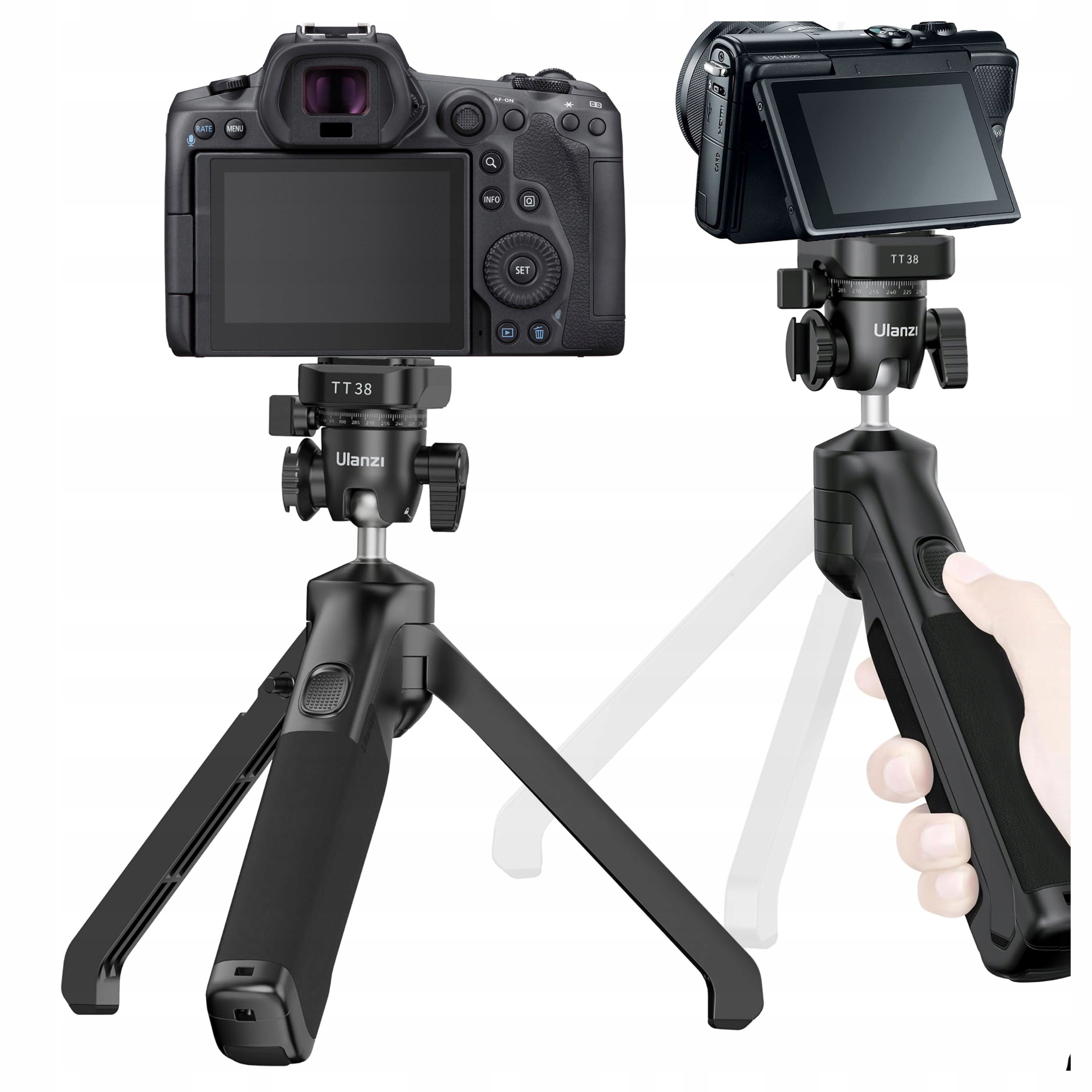 Fotografický stativ Vlog Tripod Ulanzi TT38 s kulovou hlavou Studená patka