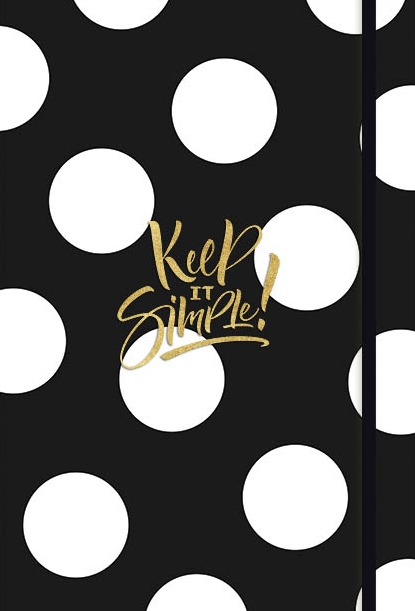 BRULION A5/96K LINIA BEZ ZADR.KEEPI IT SIMPLE 8664