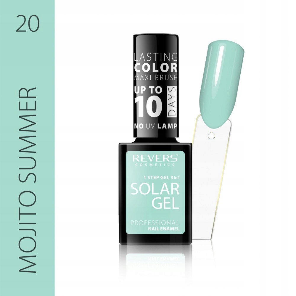 

Lakier do paznokci Solar Gel 12ml efekt hybrydy 20
