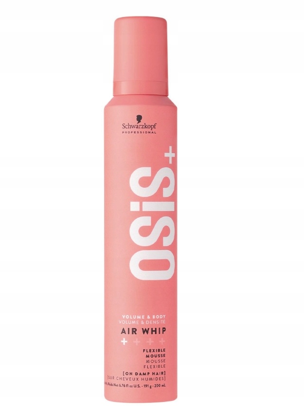 Schwarzkopf Professional OSiS+ Air Whip pružná pěna na vlasy 200 ml
