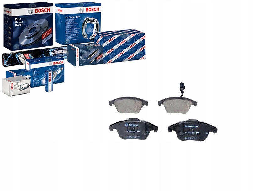 Sada Brzdových Destiček Bosch 607242 13042 130