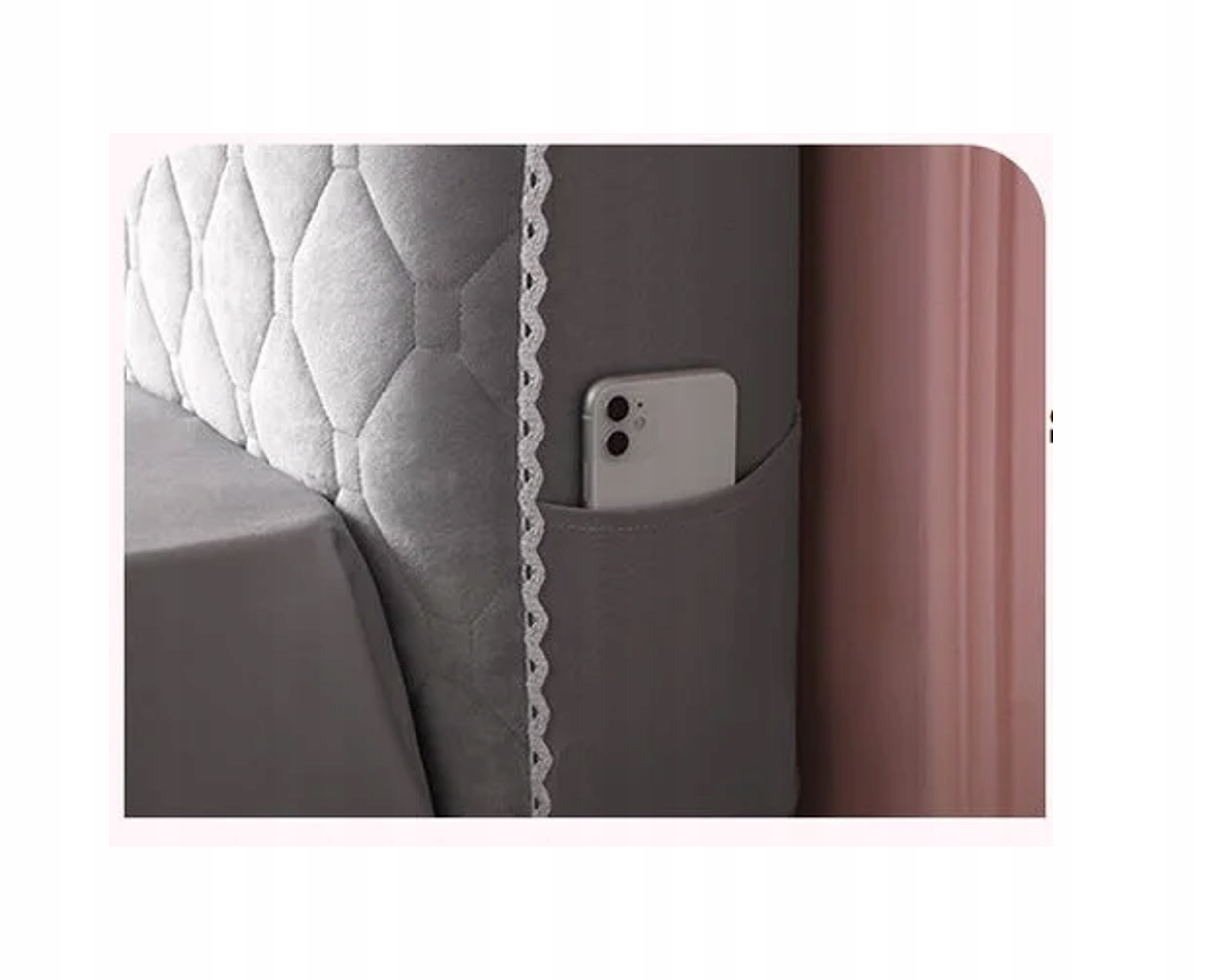 NORDIC PIKOWANY POKROWIEC NA ZAGŁÓWEK ŁÓŻKA OCHRONNY MIĘKKI 70x190CM Kod producenta NORDIC12