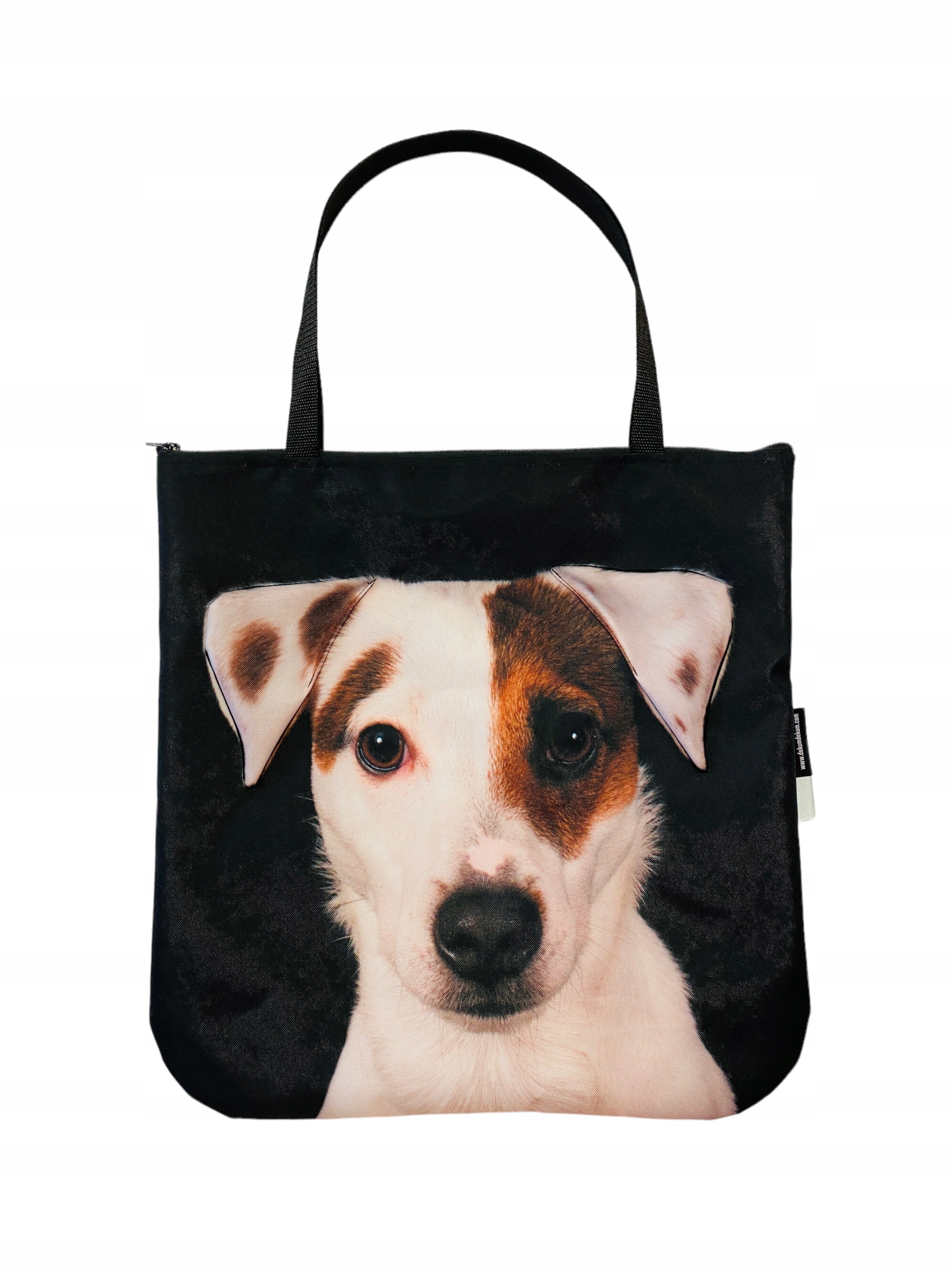 Taška 3D kabelka se psem Jack Russel s ramenem pro psa