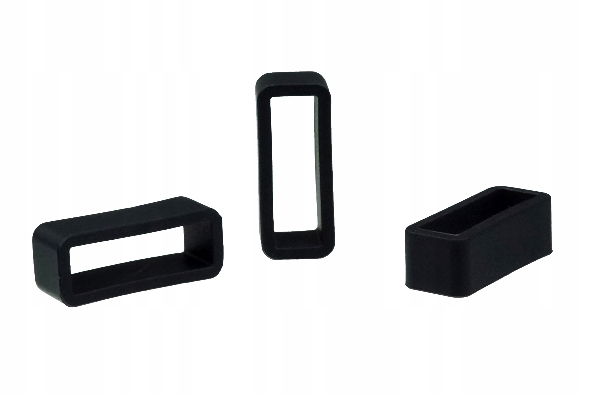 SILIKONOWA SZLUFKA DO PASKA OD ZEGARKA CZARNA 16MM Kod producenta SSZ16