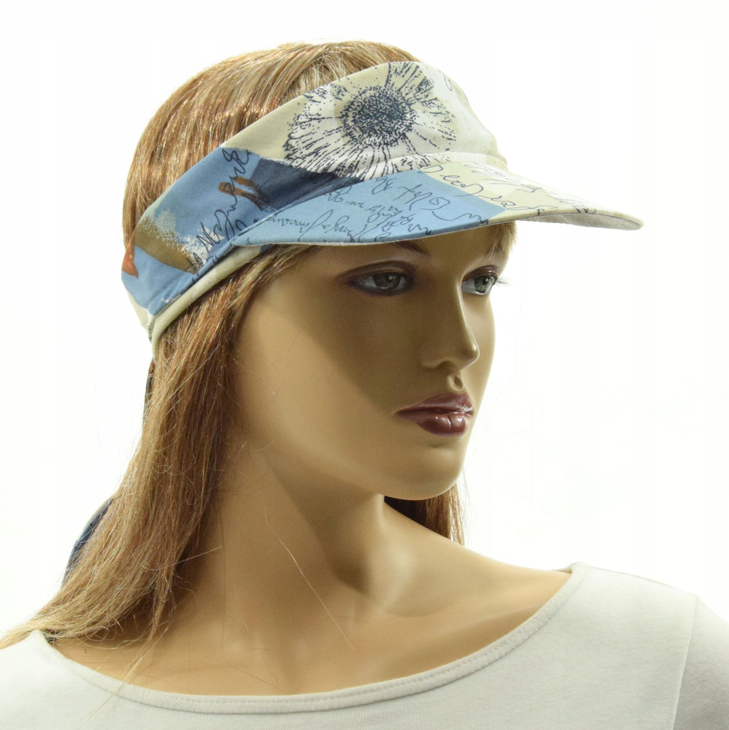 CHUSTA chustka na głowę wiązana damska z daszkiem Rodzaj chusta