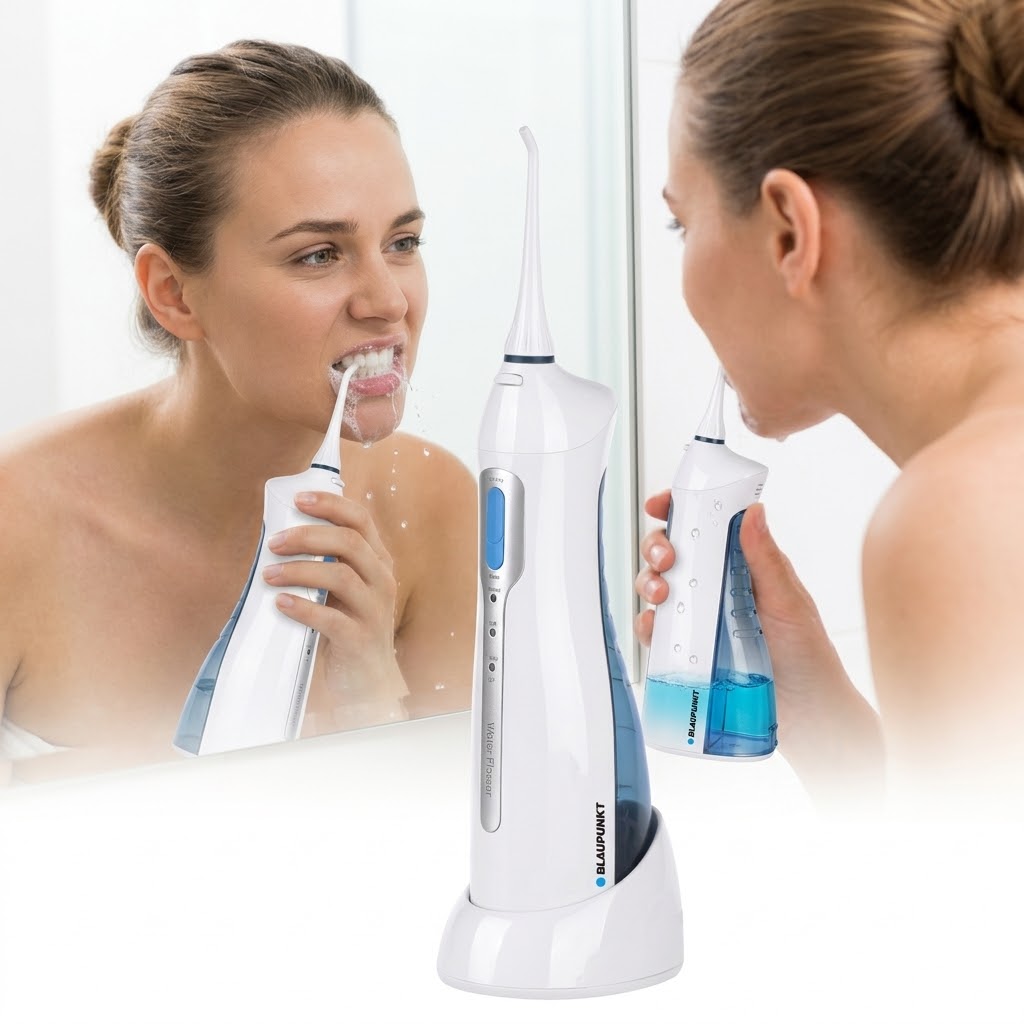 Irygator do zębów Blaupunkt DIR501 bezprzewodowy 3 tryby Ciśnienie do 90PSI