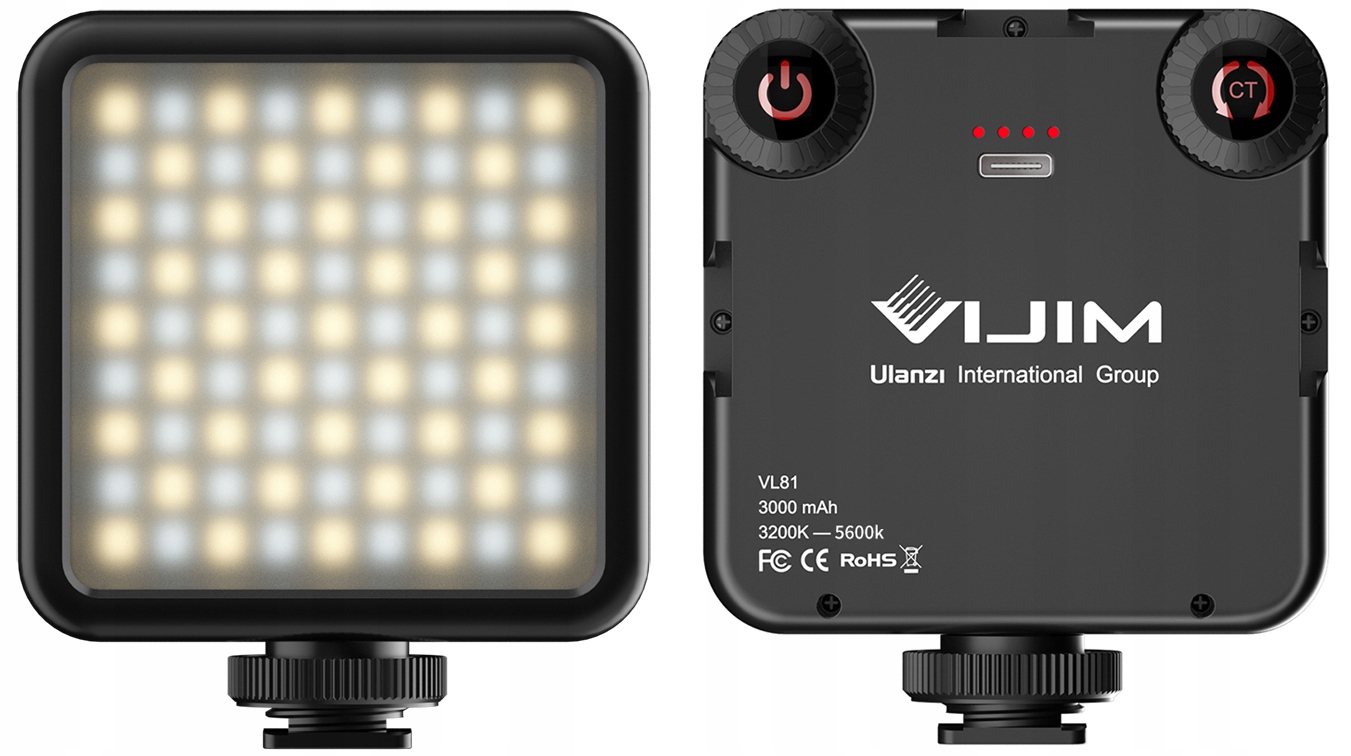 

Oświetlenie Ciągłe Lampa Led 3000mAh Ulanzi VL81