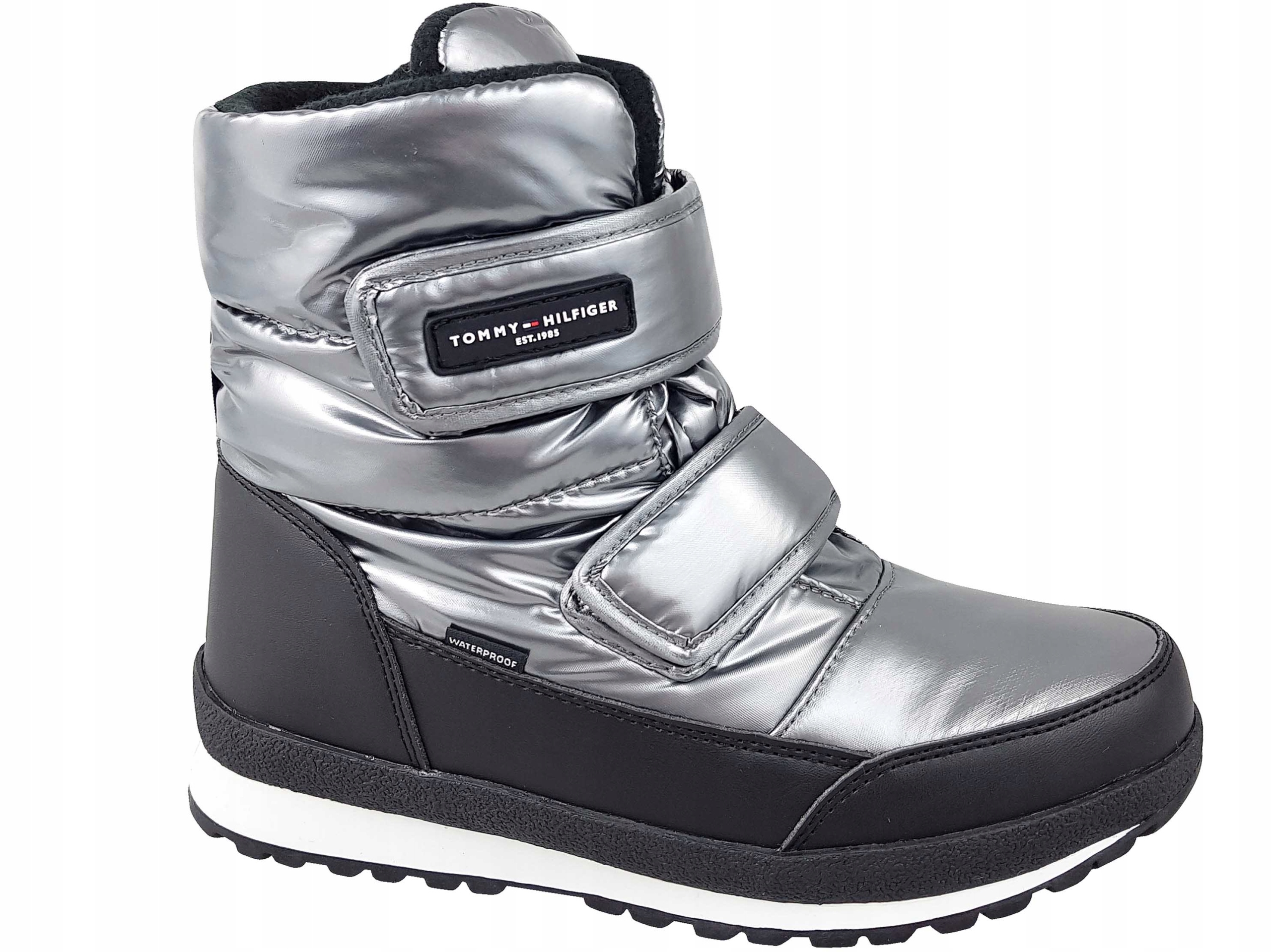 TOMMY HILFIGER ŚNIEGOWCE BUTY DAMSKIE OCIEPLANE Oryginalne opakowanie producenta pudełko