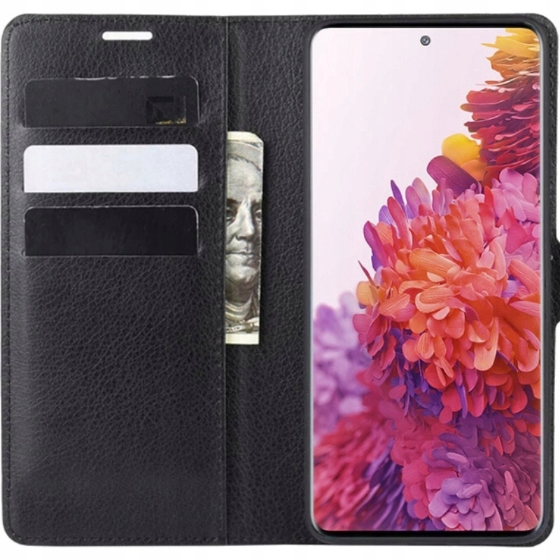 

Etui Z Klapką Portfel Litchi Do Galaxy S20 Fe