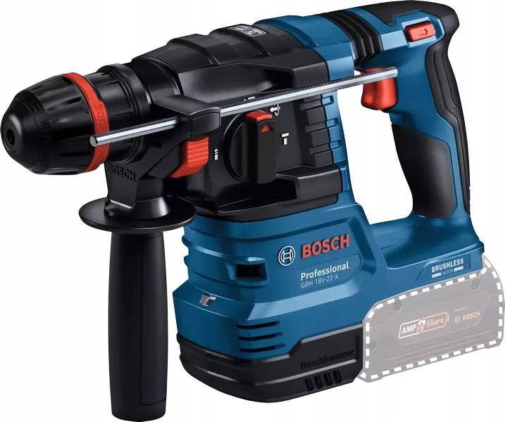 Akumulátorové Rotační Kladivo Sds+ Gbh 18V-22X 0*AH