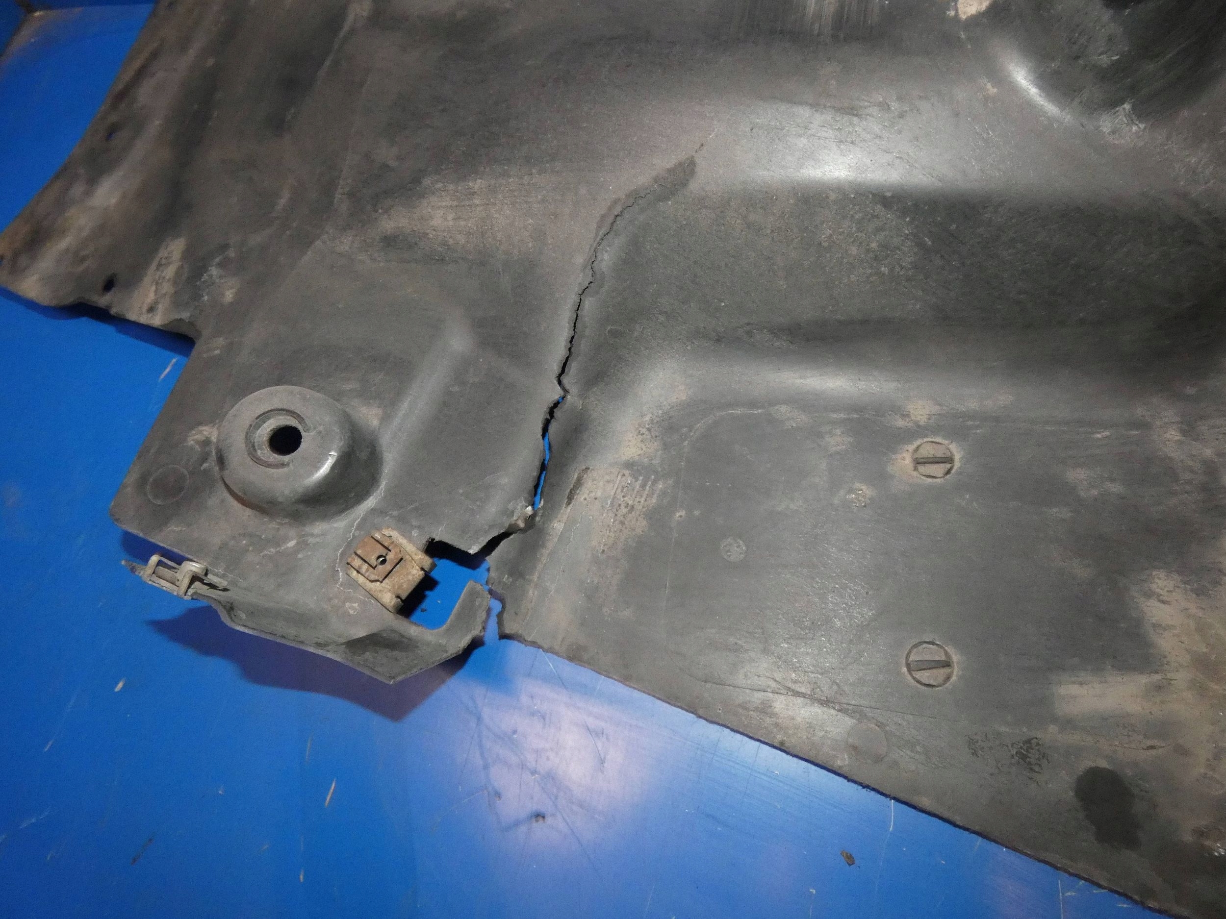 MERCEDES ML W166 cover chassis floor right