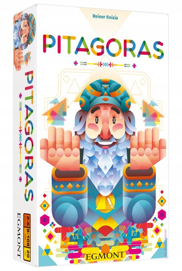 Pitagoras Gra imprezowa Wiek 8+ Egmont