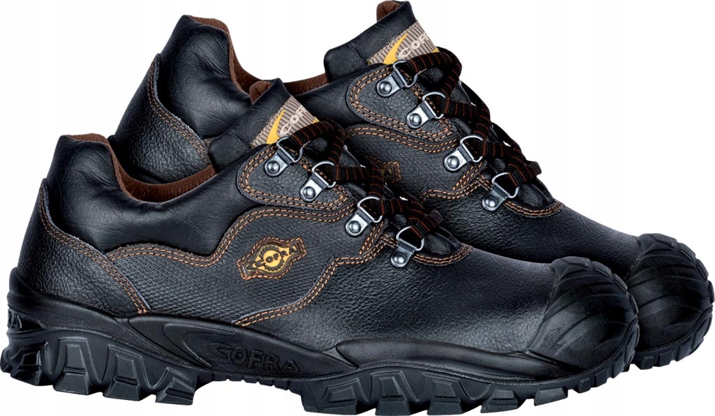 Buty robocze skórzane półbuty Cofra z metalowym noskiem Typ S3 Volga r. 43