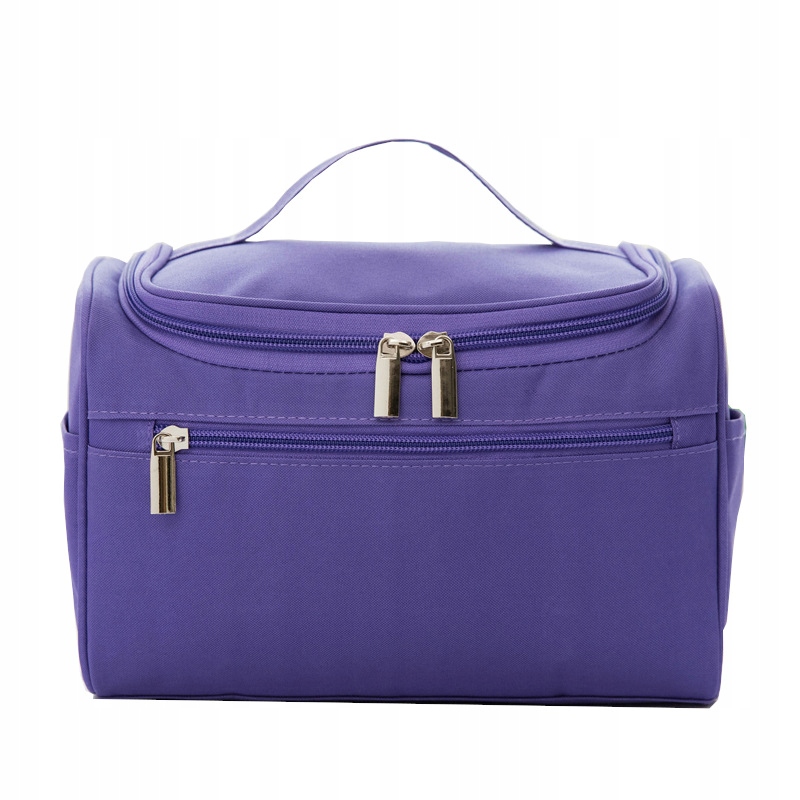 

Kosmetyczka podróżna fioletowa kuferek...