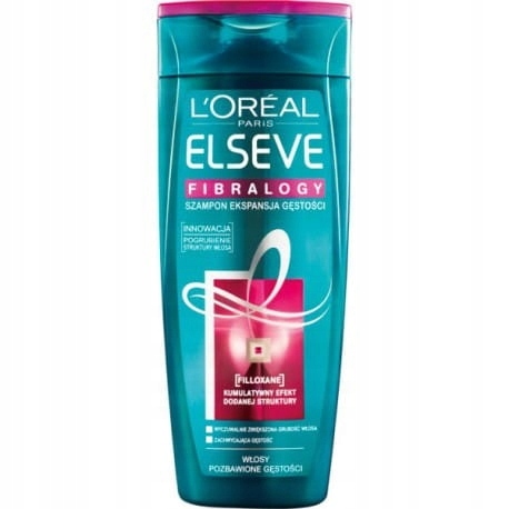 ELSEVE SZAMPON 400ML FIBRALOGY Pojemność 400 ml