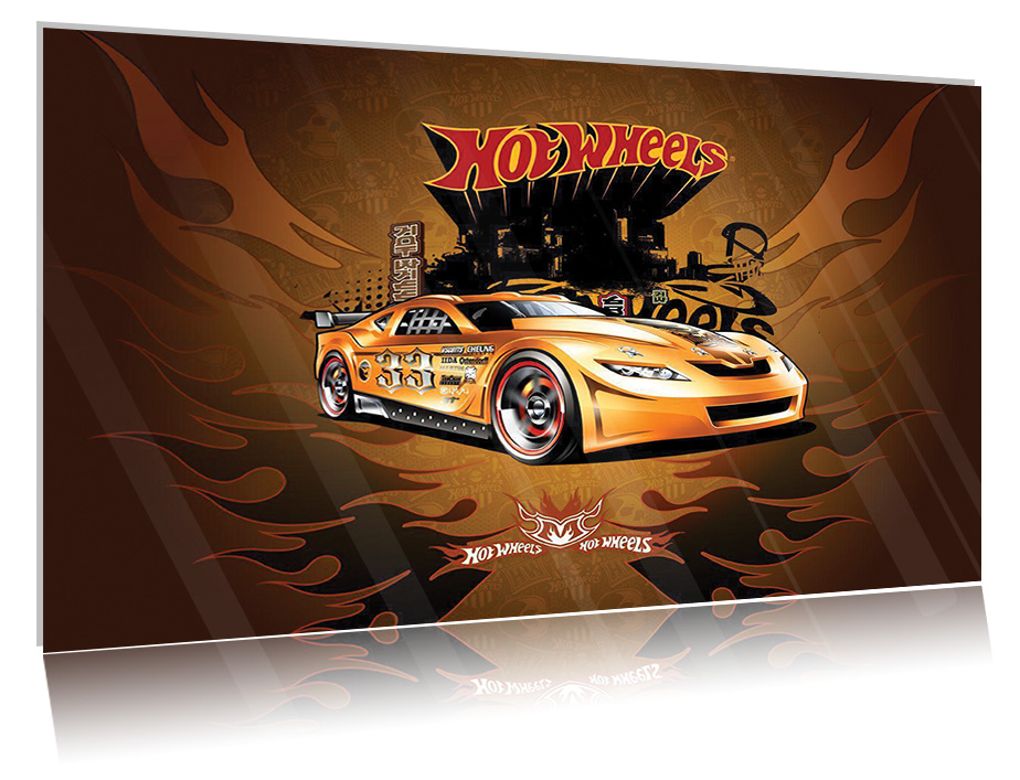 

Obraz szklany na szkle Hot Wheels 04 30x20