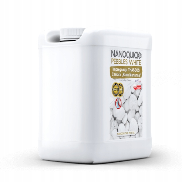 Impregnat do Kamieni Thassos Carrara Biała Marianna NANOQUICK Pebbles White Marka NANOQUICK