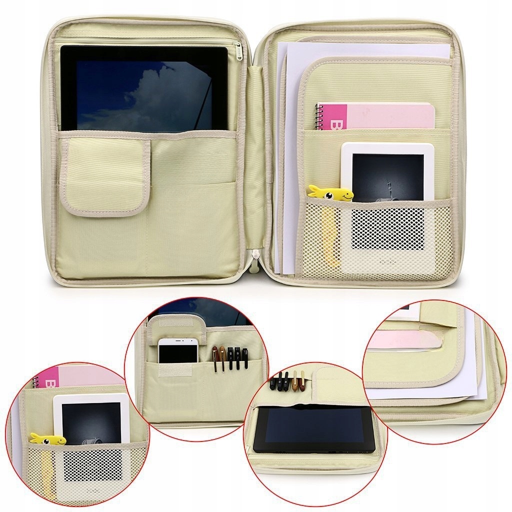 TORBA NA DOKUMENTY A4 ORGANIZATOR PORTFOLIO BIZNES Wysokość 5 cm