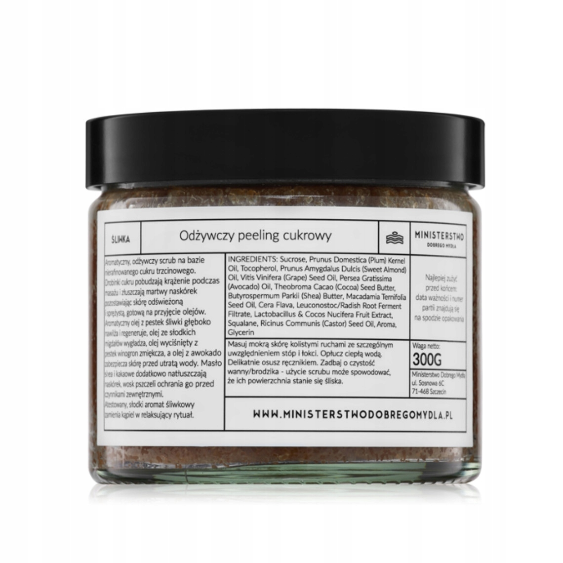 

Ministerstwo Dobrego Mydła, Peeling Śliwka, 300 g
