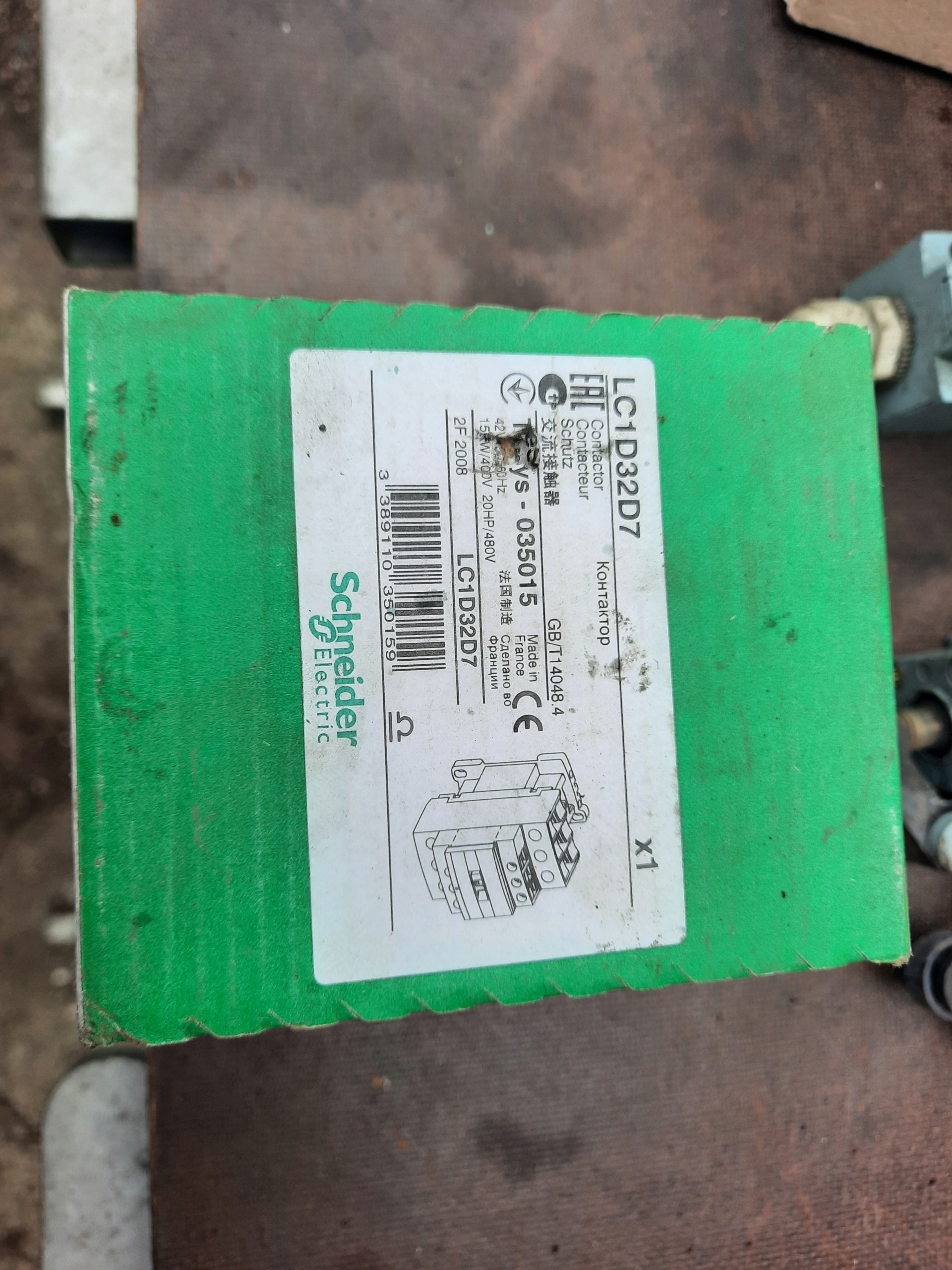 Stykač Schneider Electric LC1D32D7