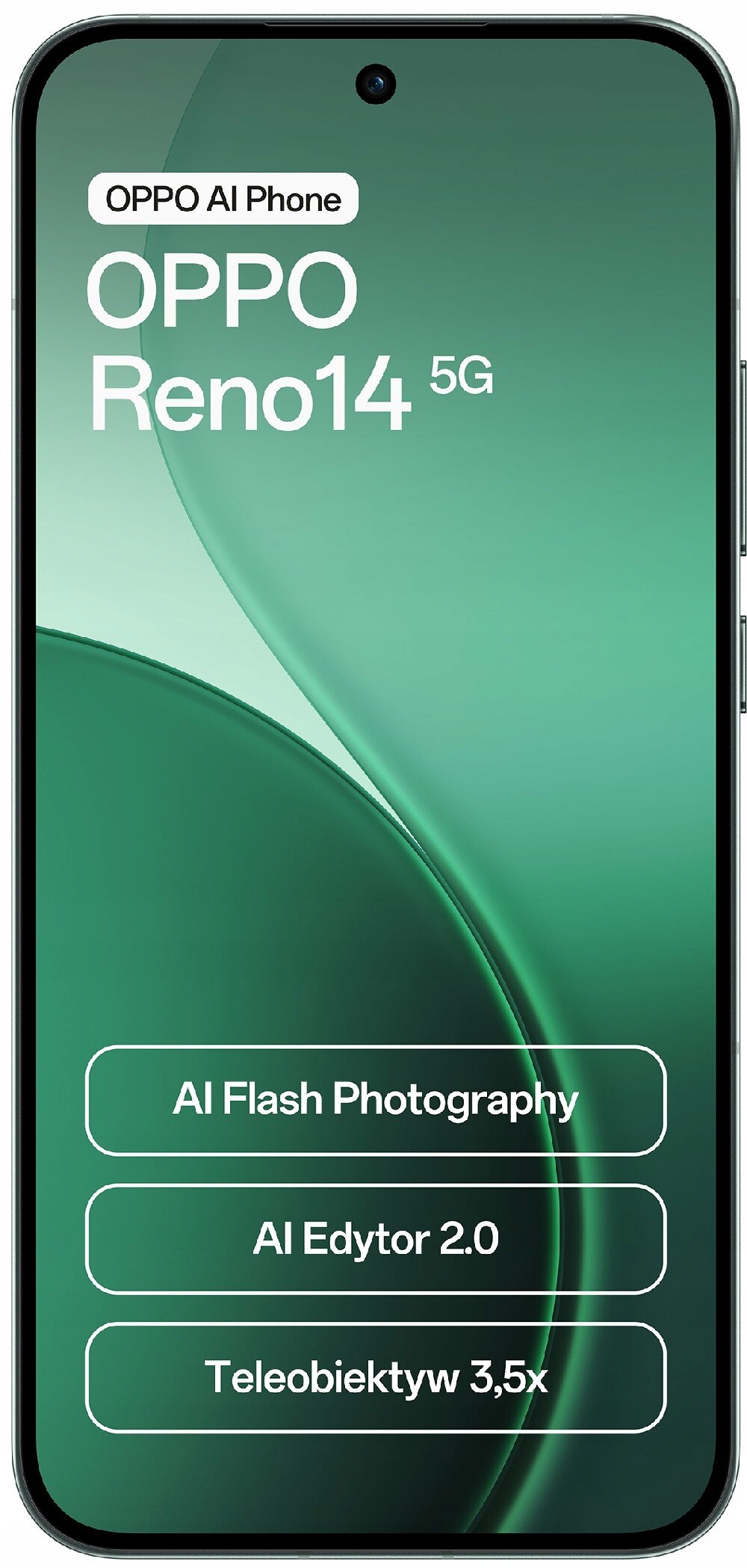 Smartfón Oppo Reno 14 5G 12/512GB Nfc Dual Sim Ai zelený