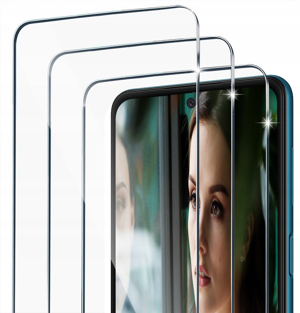 3x SZKŁO HARTOWANE SZYBKA do Motorola EDGE 30 Neo