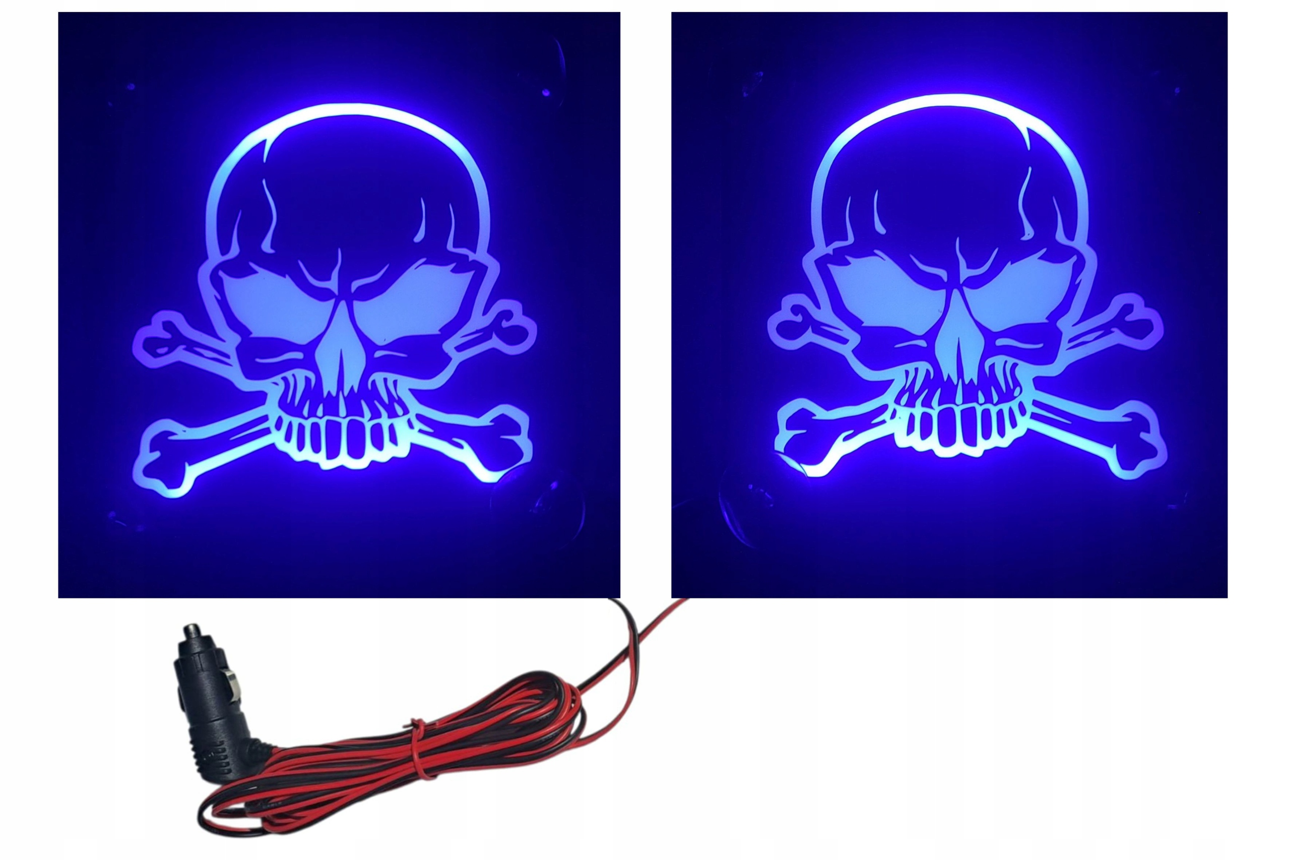 Led rohové tabule Lightbox lebka pro: scania daf man volvo