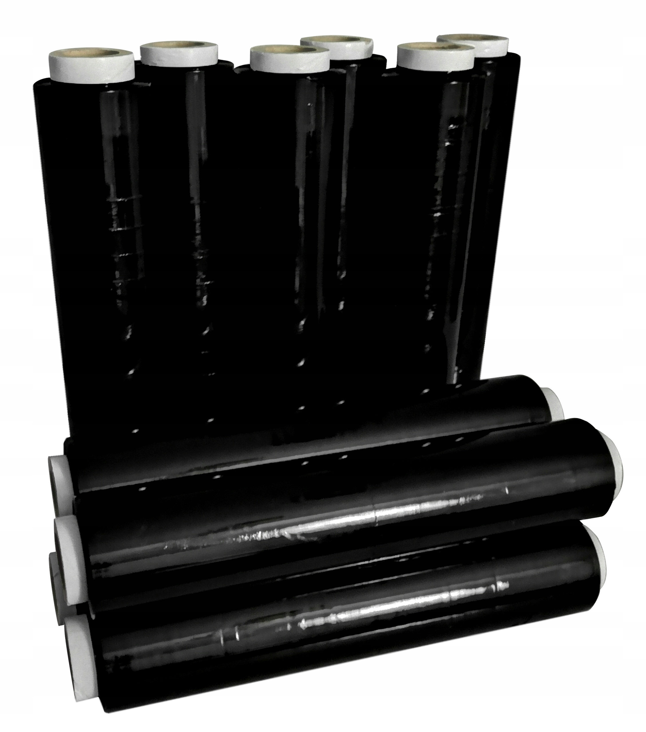 FOLIA STRETCH CZARNA 3KG x 10 STRECH STRECZ CZARNY