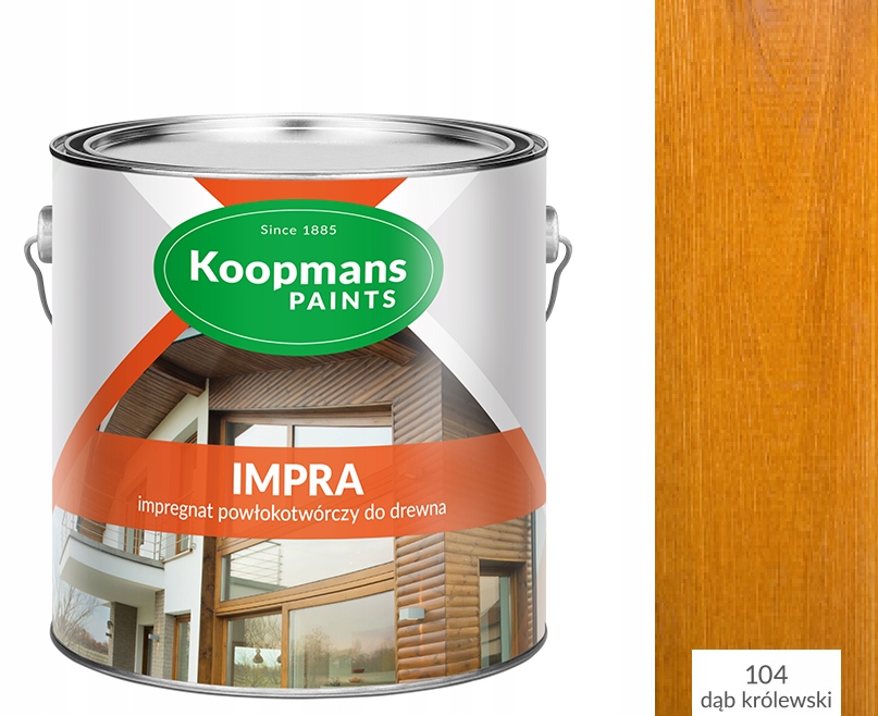 

Koopmans Impra Impregnat Olej 2,5 l Dąb Król 104
