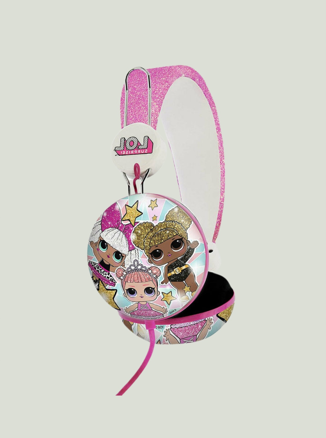 Sluchátka pro děti Surprise Gliteer Glam Tween Dome Headphones Otl Techno
