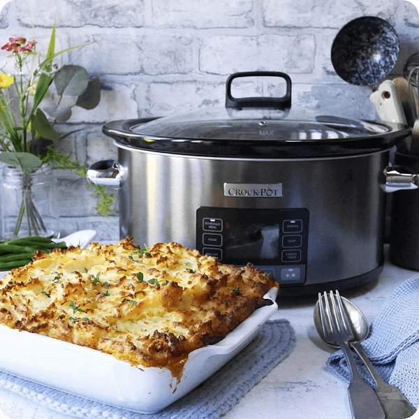 Wolnowar CrockPot Duży TimeSelect 5.6l, misa kamionkowa Garnek Elektryczny Model CSC066X
