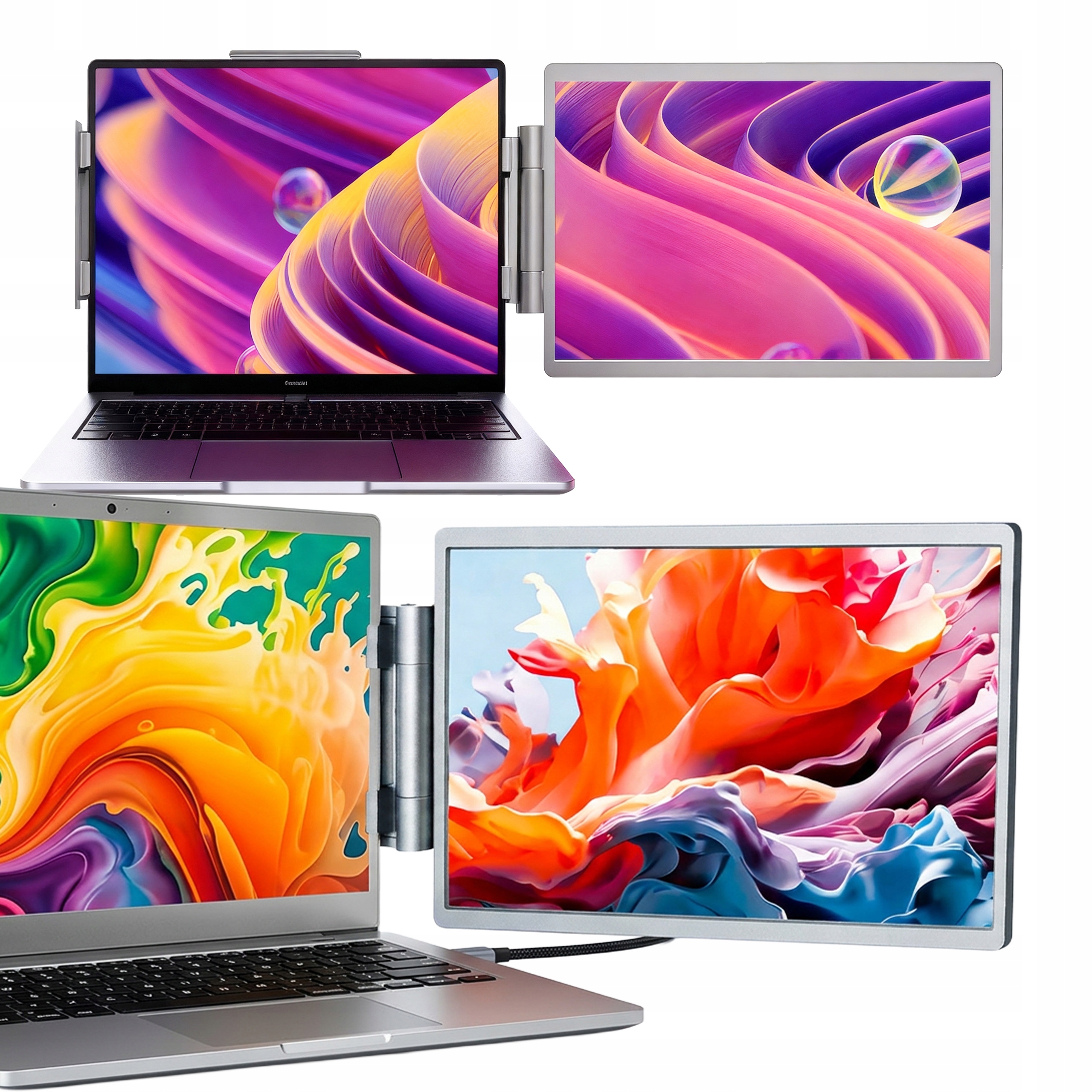 Monitor przenośny do laptopa na ekran 14 cali LCD Ips Wuxga 1920x1200 60hz