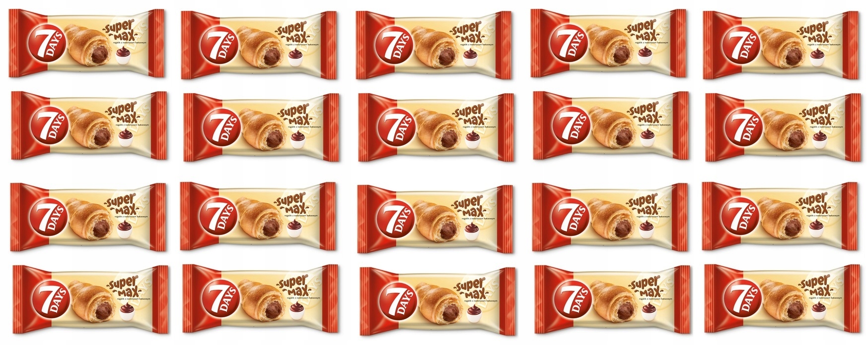 Levně 20 x 110 g 7DAYS rohlíček Karton