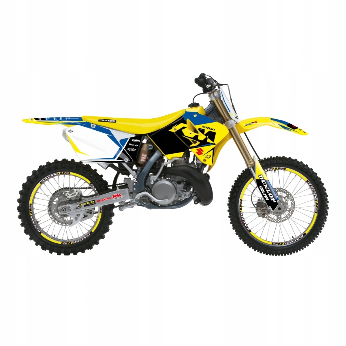 Blackbird Sada Nálepiek (oklein) Suzuki Rm 125/250 '01-'24 Dream 5 ()