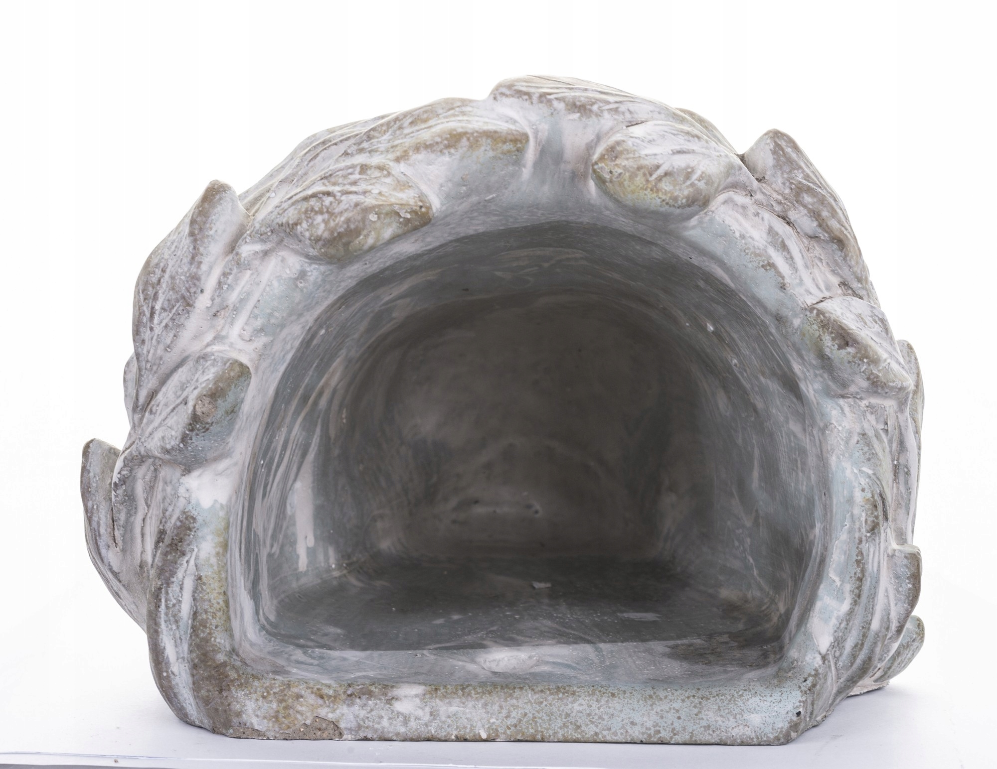 OSŁONKA NA DONICZKĘ DONICA GŁOWA DONICZKA VINTAGE Materiał ceramika