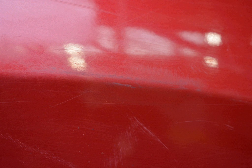 fender right front front red MITSUBISHI OUTLANDER 1 and 01-08