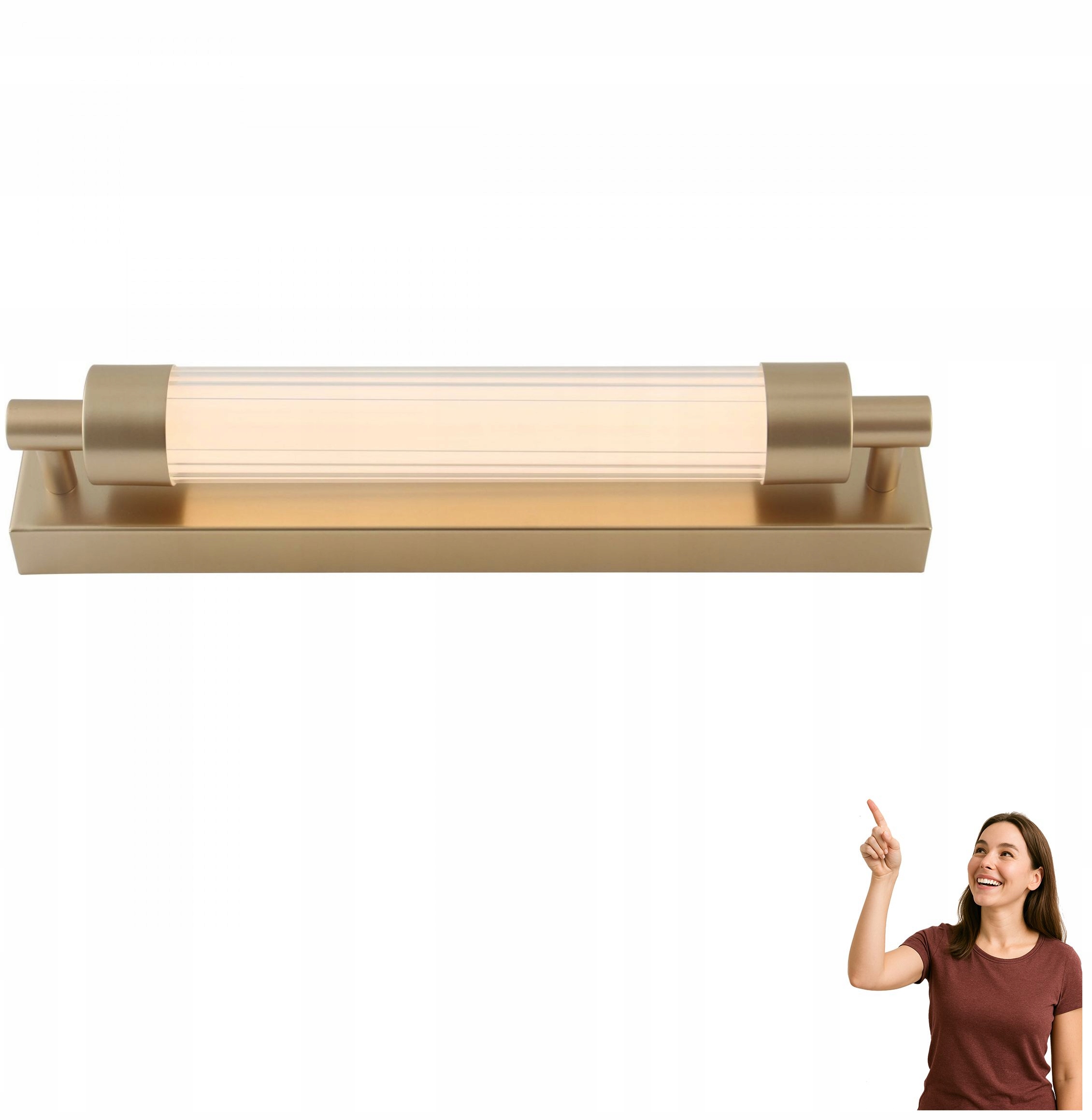 Led nástenná lampa 8W Kalia WL32187/8W/GD Zuma Line