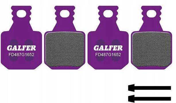 Klocki hamulcowe Galfer FD487G1652 E-bike Magura MT5, MT7