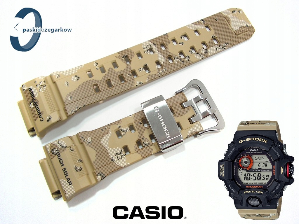 Maskáčový pásek G-Shock Rangeman GW-9400DCJ GW-9400 10536017 karbonový