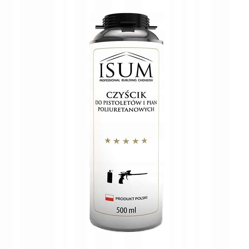 

Czyścik Do Piany Zmywacz do Pistoletu Isum 500ml