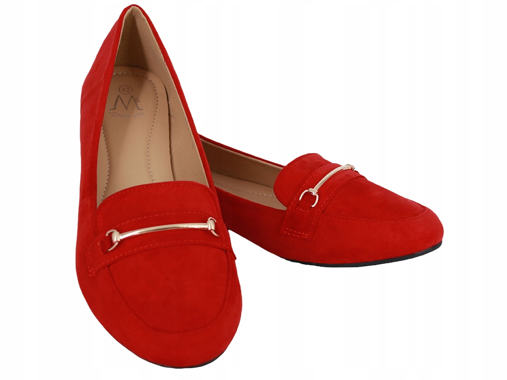 

Baleriny Mokasyny Lordsy Czerwone F2DM8D-10 42