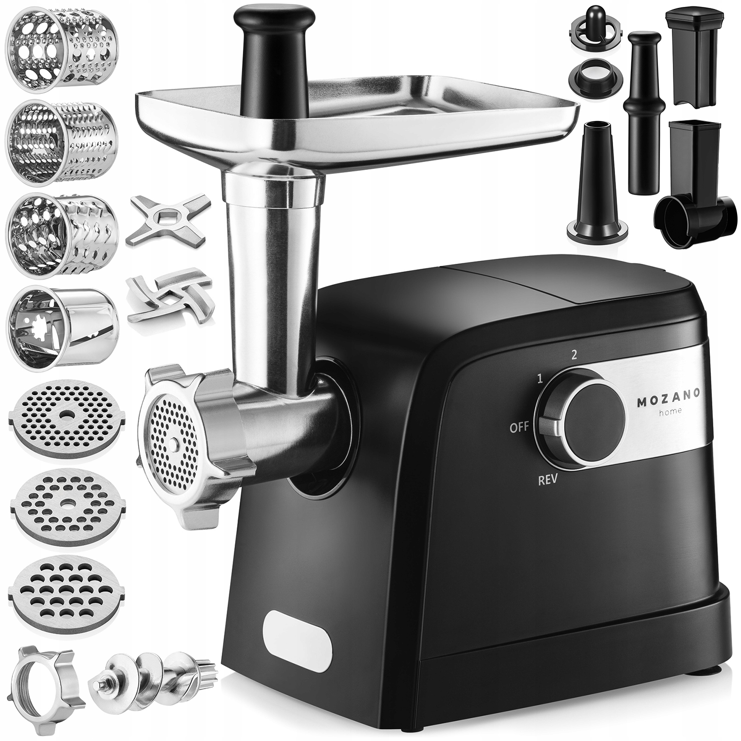 Maszynka Do Mielenia Mięsa Elektryczna Szatkownica 16w1 Smash Master 2000