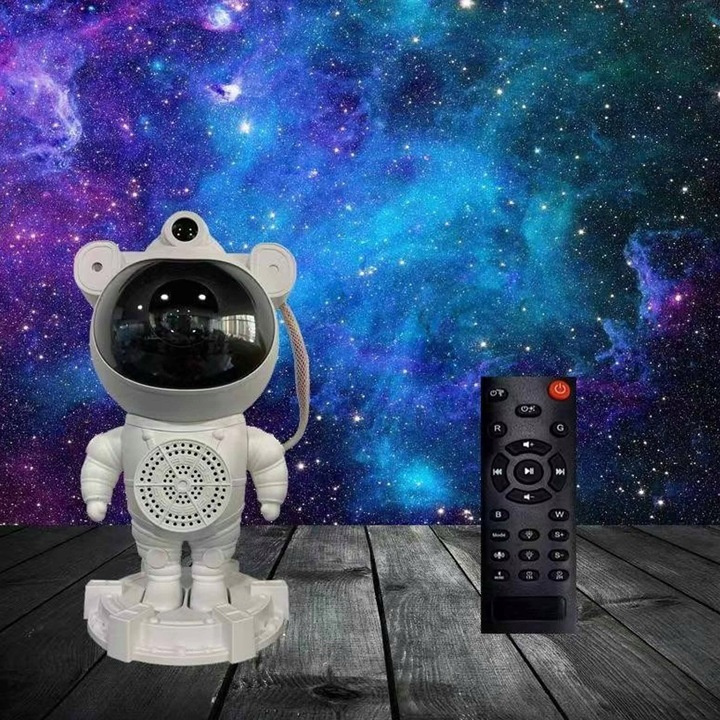 PROJEKTOR GWIAZD LAMPKA ASTRONAUTA Głośnik BLUETOOTH Marka Toys