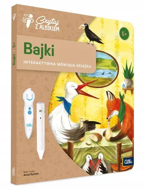 Książka Interaktywna Bajki Ezopa Albik 5+