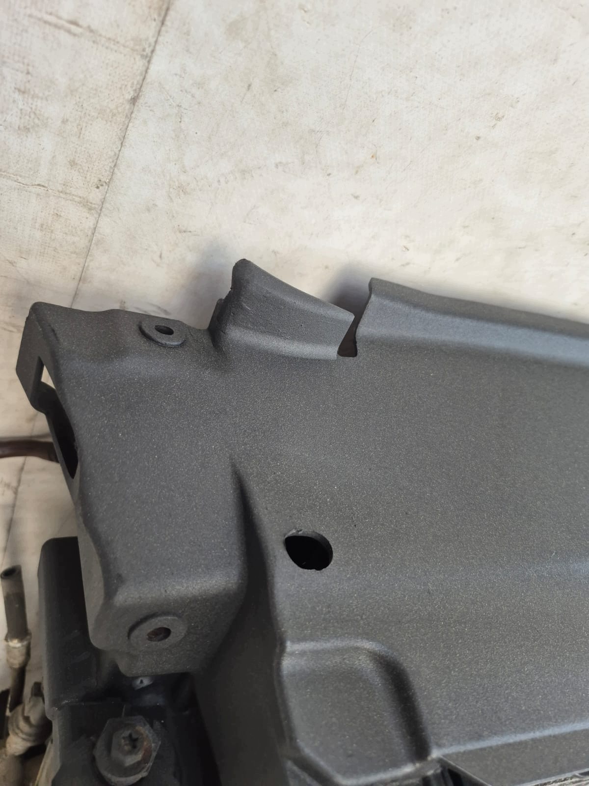 VW SCIROCCO 08- front body wall front pillar iron radiator