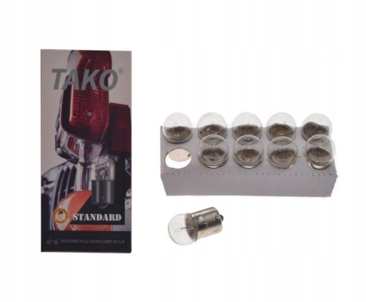 ŻARÓWKA 6V 5W BA15S WSK 125 175 MZ SHL BIAŁA