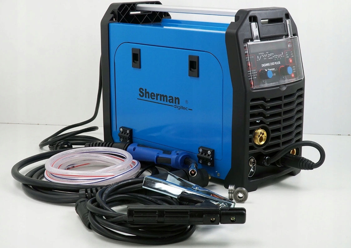 Spawarka MIGOMAT MIG 200 Puls Aluminium Synergia Marka Sherman