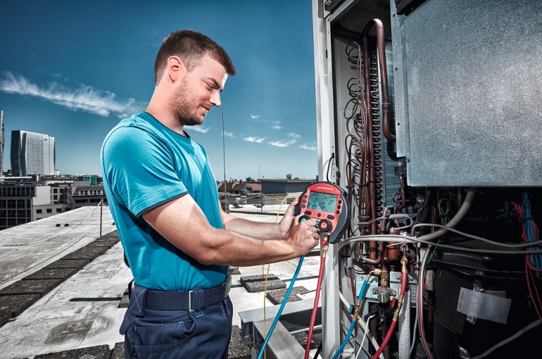 Manometr cyfrowy ROCOOL 600 1 Rothenberger Producent code 1000000569